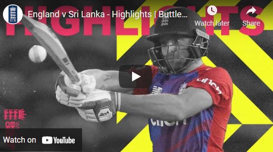 Cricket T20 Highlights – England v Sri Lanka T20 series – June 2021