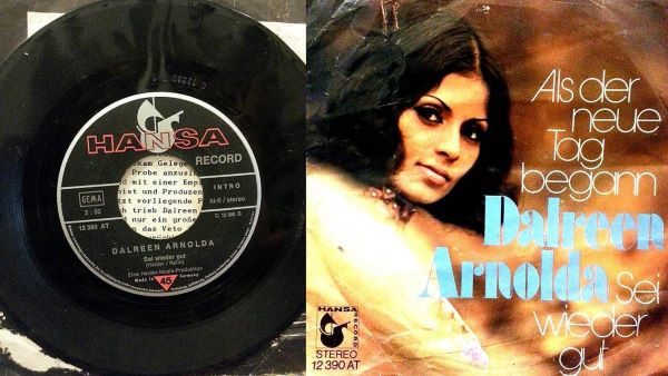 Dalreen Arnolda Songs Record Released in Berlin Germany 1975 – by Patrick Ranasinghe