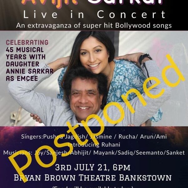 Avijith Sarkan Live in concert Postponed