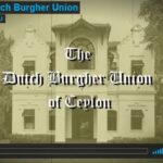 dutch burgher union colombo sri lanka