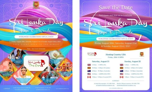 2021 Sri Lanka Day Expo & Parade Goes Global