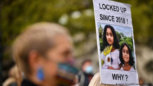 Australia releases Sri Lankan family from island detention