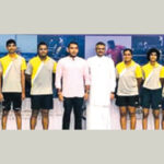 Eight Table Tennis players