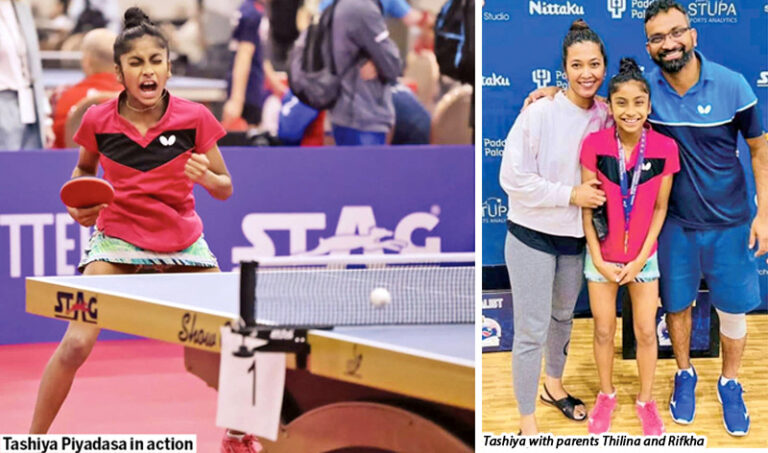 Former TT champion Thilina Piyadasa’s daughter doing her family proud-by Dhammika Ratnaweera