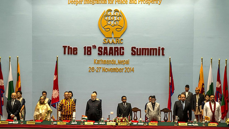 The last SAARC Summit was held in 2014