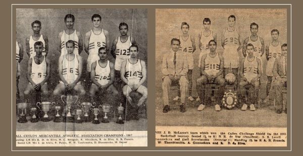 WINSTON TAMBIMUTTU - ONE OF THREE PETERITE ATHLETES FROM THE FIFTIES WHO WON NATIONAL HONOURS