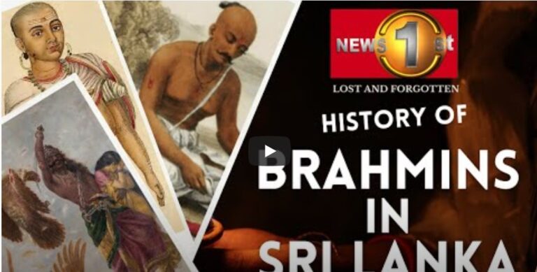 Was Ravana a demonic king?; Brahmins of Sri Lanka | Lost & Forgotten