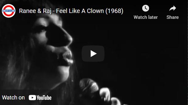 Ranee & Raj – Feel Like A Clown (1968)