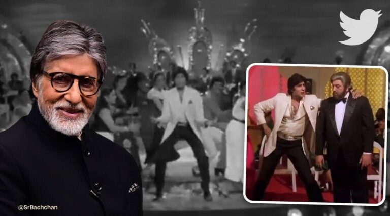 Amitabh Bachchan shares edited video from ‘Kaalia’ showing him grooving to Sri Lankan hit song