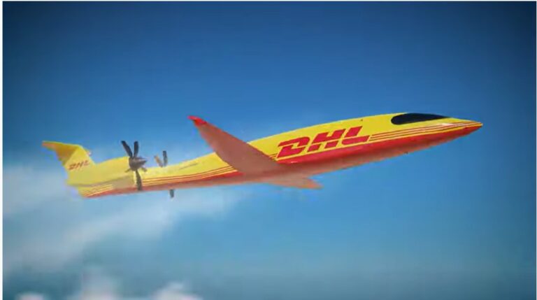 DHL Express Eviation Alice electric plane