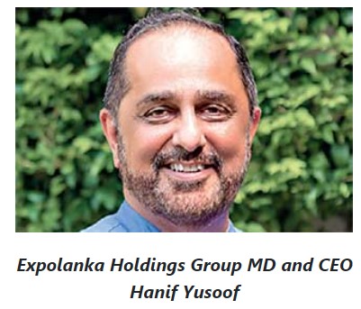 Expolanka Holdings Group MD and CEO Hanif Yusoof