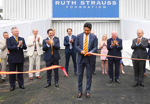 MCC President and Sri Lankan cricket great, Kumar Sangakkara, officially opened the new £53 million Compton and Edrich stands at Lord’s Cricket Ground on Thursday (12), in front of the first full crowds for a Test match at Lord’s since 2019.  Sangakkara declared the stands officially open by cutting the ribbon of MCC colours, scarlet and gold, accompanied by MCC Chairman Gerald Corbett, MCC Chief Executive & Secretary Guy Lavender, and members of the project team who made the completion of the redevelopment possible during the past 18 months and the challenges raised by the pandemic.  Those present also included two generations of the Compton and Edrich families, of which the new stands continue to bear their respective names: Nick and Ben Compton, both cricketers and grandsons of the late Denis Compton, and Justin Edrich, son of Bill Edrich, along with his daughter, and Bill’s niece, Jean attending the opening ceremony. The late Denis Compton and Bill Edrich entertained thousands of spectators during their careers, and their contribution to the history of Lord’s will continue to inspire visitors to the Home of Cricket through the stands.  Addressing the distinguished gathering Sangakkara said “I am incredibly proud to have the honour of opening these magnificent new stands. One of the key focuses during my tenure as President was the development of Lord’s as a leading venue in world cricket, and it’s an incredible moment to see this ambition achieved and full of life with cricket supporters enjoying the stands.  It’s wonderful that we are joined by family members of the great Denis Compton and Bill Edrich for this memorable occasion, two fantastic players and characters of the game who were a joy to watch. Their entertaining presence will be remembered through these stands for years to come and will no doubt be accompanied by many more historic moments on the field at Lord’s.”  The redeveloped Compton and Edrich stands, designed by double RIBA Stirling Prize winners WilkinsonEyre and constructed by ISG, have replaced the old structures with significantly improved facilities that will future proof the Home of Cricket, while complimenting the unique character of the Ground.  The spectacular and innovative stands accommodate 11,600 spectators and provide an experience to be enjoyed by a range of cricket supporters. Ticket holders will benefit from the numerous integrated catering and washroom facilities located in close proximity to seats at all levels, ensuring minimal time away from the cricket action on the Ground while providing excellent sightlines and unparalleled views of Lord’s.  The stands have greatly improved accessibility with wheelchair-accessible spaces, amenity seating and lift access at all levels. Debenture Holder level seating on the second tier boasts two magnificent pitch-facing restaurants, Compton’s and The Edrich, the latter of which is run by Michelin-starred chef, Tommy Banks for international matches, as well as two exquisite hospitality suites. The stands also include a new shop at ground level.  A walkway bridge links the two stands, offering beautiful views of both the Main Ground and the iconic Pavilion, and the Nursery Ground and beyond overlooking St John’s Wood Church Gardens. Completing the new stands are two state-of-the-art canopy roofs which honours the design of the RIBA Stirling prize winning J.P. Morgan Media Centre by RIBA Stirling prize winning architect, the late Jan Kaplicky   The stands offer an additional 2,600 seats, increasing the Ground’s capacity to 31,600.  MCC Chief Executive & Secretary Guy Lavender, said: “It’s been fascinating watching these stands evolve over the past two years. In what has been a challenging time for everybody, finally opening these stands fully to be enjoyed by cricket supporters for this Test match is a significant, and heart-warming, moment.  There has been an incredible amount of hard work to achieve this milestone and I would like to thank everybody who has been involved in this project, which has truly been a team effort.”