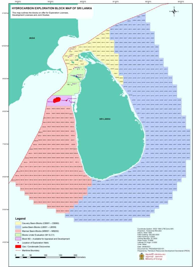 Oil and gas exploration in Mannar Basin mapped