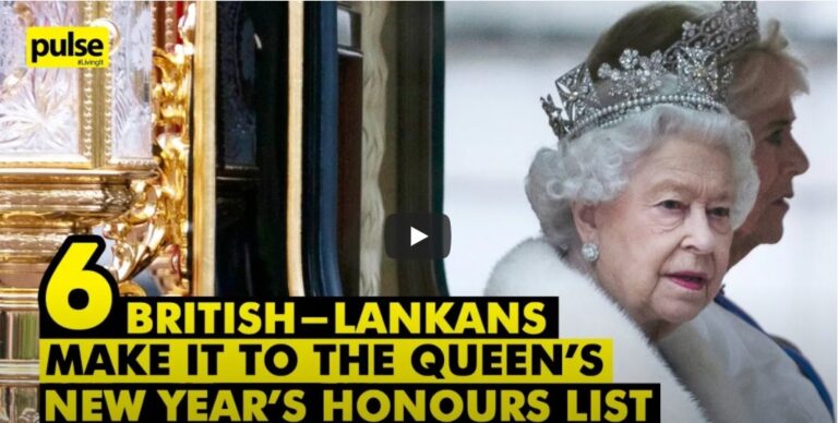 Six British Lankans Make it to the Queen’s New Year’s Honours List