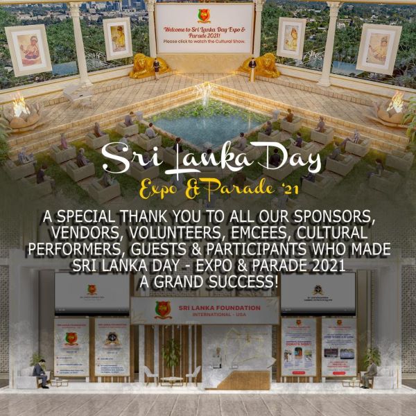 Sri Lanka Foundation's Virtual Sri Lanka Day Watched by Thousands Worldwide