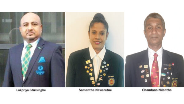 Sri Lankan badminton umpires