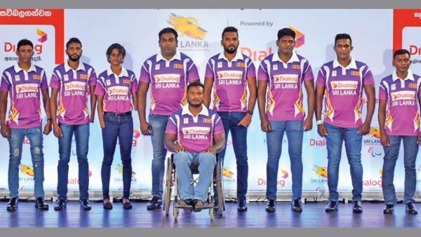 The Sri Lanka Squad for the Tokyo Para Games