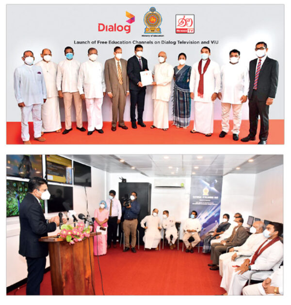 Dialog Axiata and Ministry of Education to Launch 10 TV Channels for Education on Dialog TV and ViU Mobile TV Free of Charge