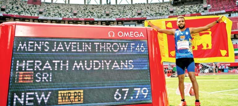 Dinesh Priyantha creates history with first-ever Paralympic Gold medal for Sri Lanka with world javelin record