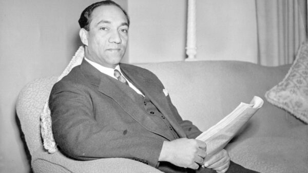 Finance Minister (later President) J.R. Jayewardene