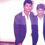 Hishaam Ousman (left) with Zulki Hamid