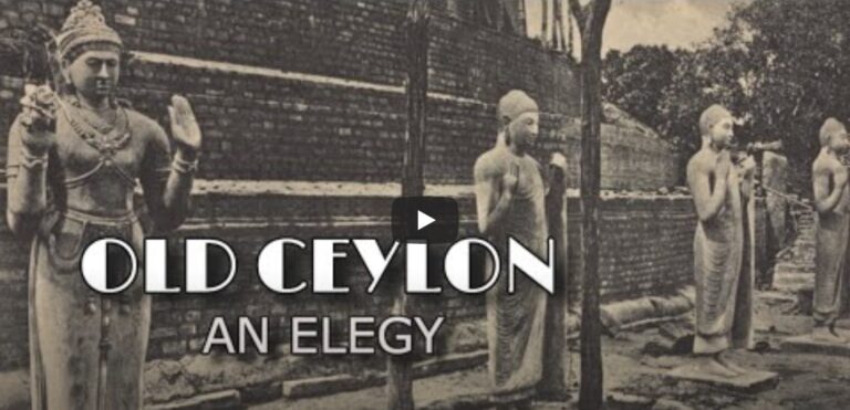 Old Ceylon – An Elegy