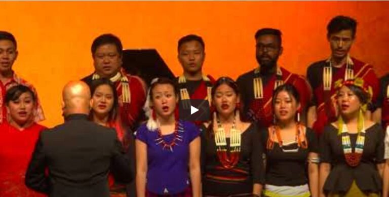 The Sri Lankan National Anthem (Short version) sung by The Fricilia Mixed Choir & The Ao Naga Choir