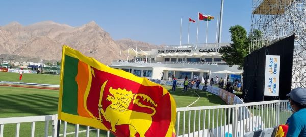  Action from inaugural Oman-Sri Lanka T20 Cricket Match on 07 Oct 2021 - photos and video thanks to Sanath Hemachandra