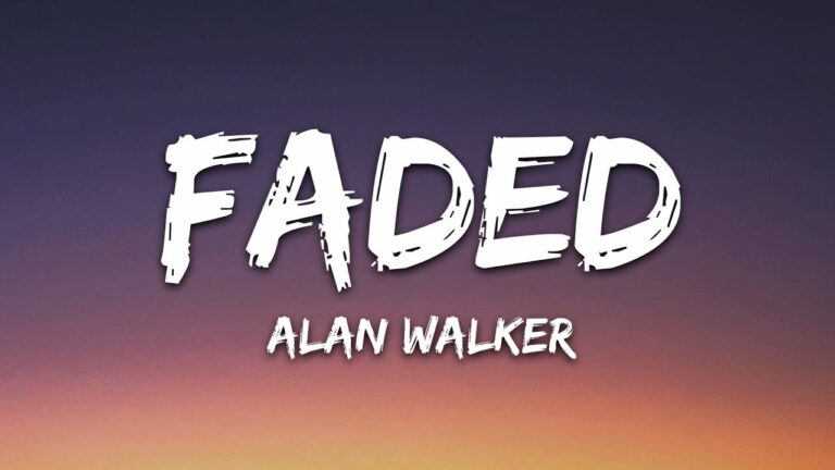 Alan Walker – Faded (Lyrics)