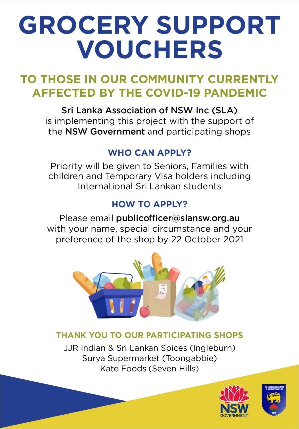 Grocery Voucher Support Program - SLA