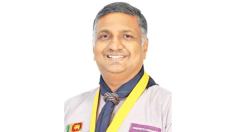 Janaprith Fernando assumes duties as Chief Scout Commissioner today