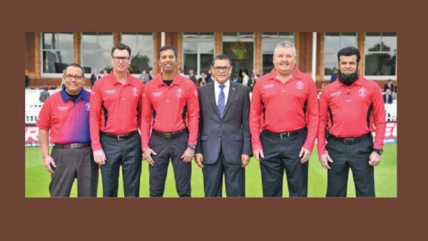 Match officials announced for ICC T20 WC