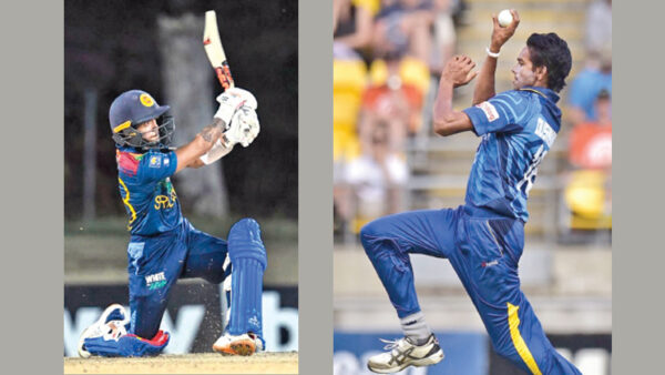 Pathum Nissanka and Dushmantha Chameera