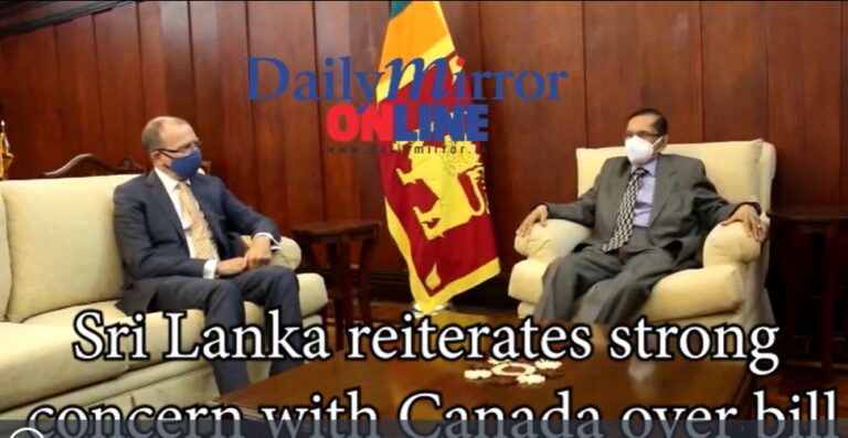 SL reiterates strong concern with Canada