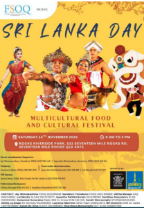 Sri Lanka Day – organised by The Federation of Sri Lankan Organisations in Queensland