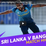 Sri Lanka v Bangladesh T20 Worldcup 2021