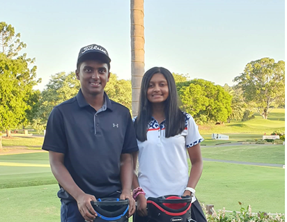 Yevin and Tiyara phenomenal golfing siblings “Down Under”