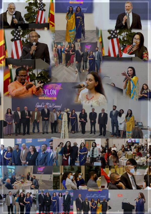 ARUNI BOTEJU, FOUNDER OF CEYLON INTERNATIONAL FILM FESTIVAL CORPORATION LAUNCHED WITH TEA CEREMONY IN SANTA BARBARA, CALIFORNIA!
