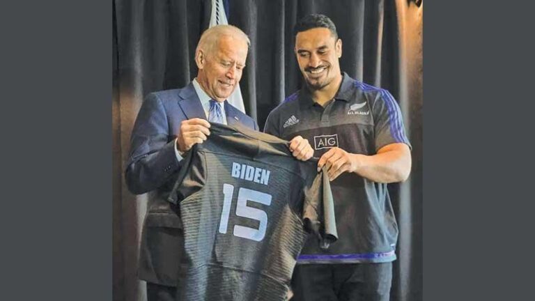 Rugby fan Biden wishes Ireland luck against All Blacks and celebrates win-BY MARTIN PENGELLY