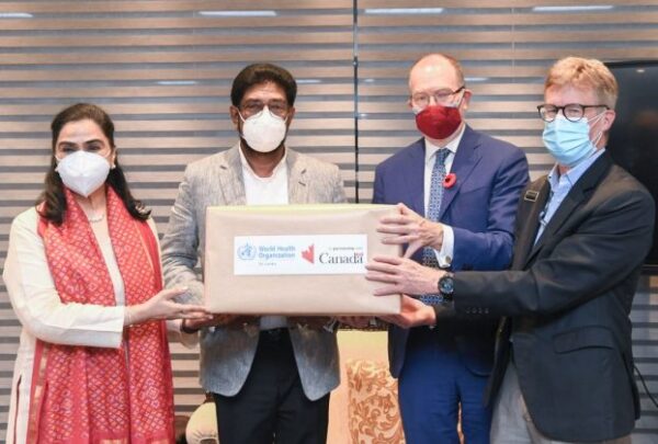 Canada and WHO partner to support Sri Lanka’s COVID-19 response