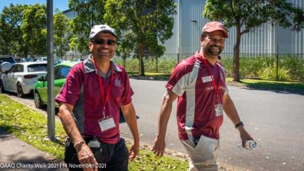 Charity Walk organised by the Old Ananda Assoc Qld on Sunday the 14th Nov 2021 