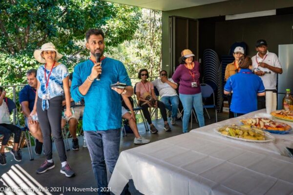 Charity Walk organised by the Old Ananda Assoc Qld on Sunday the 14th Nov 2021 