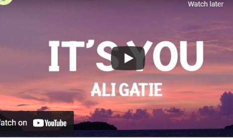 Its You – Ali Gatie (Slowed Lyrics)