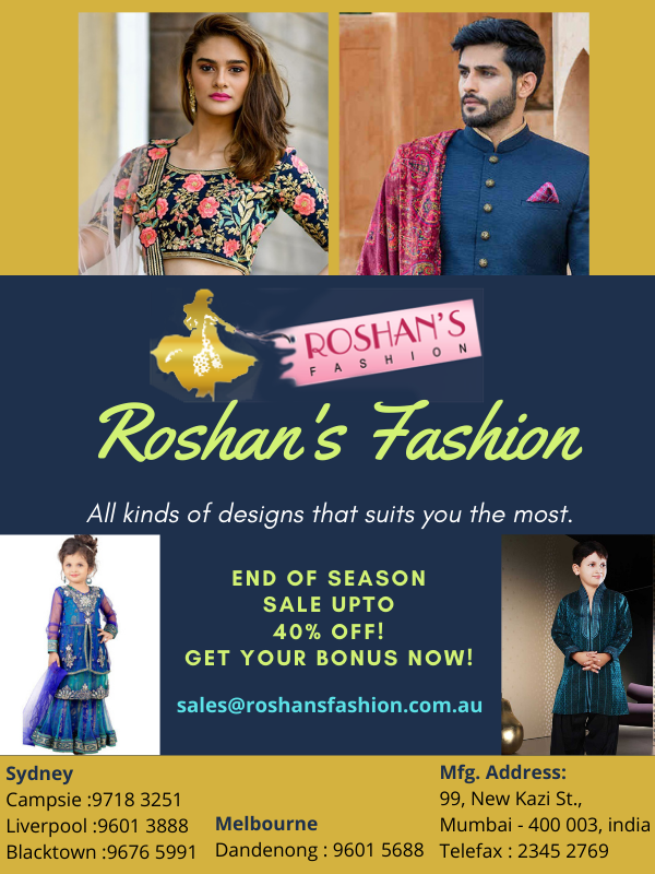 Roshan’s Fashion