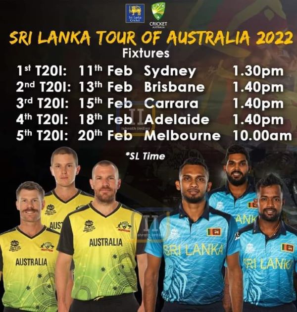 Sri Lanka Tour of Australia 2022