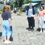 Tourists trickle in Golden Temple of Dambulla 1