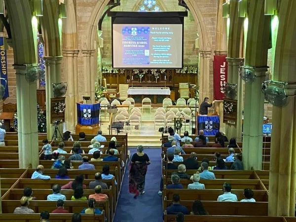 Festival of Nine lessons and Carols 2021 – S’Thomas College OBA, NSW/ACT (Sydney) – Photos thanks to Duke Suren Ramachandran