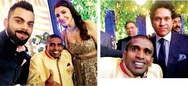 Gayan-cricket addict yelling 'come on Sri Lanka' visible at all international venues - by Sunil Thenabadu (eLanka sports editor)