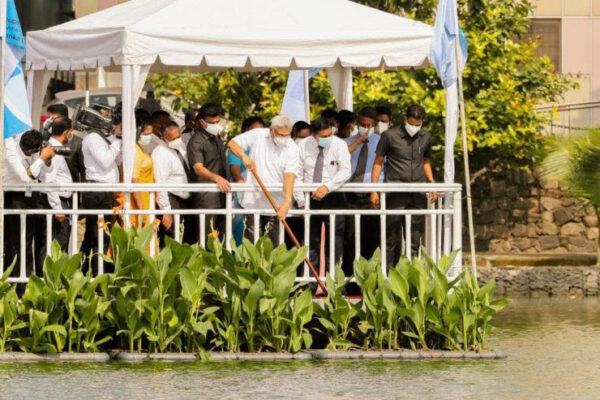 “Ecological Floating Islands” to Purify Beira Lake…