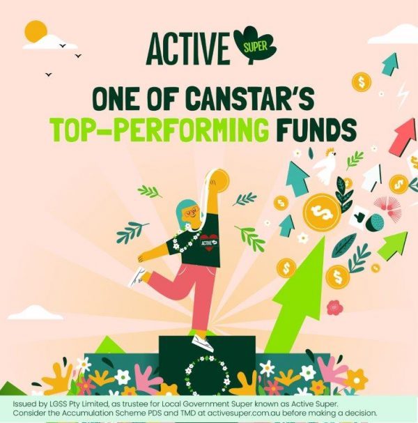 Active Super – One of Canstar’s Top-Performing Funds